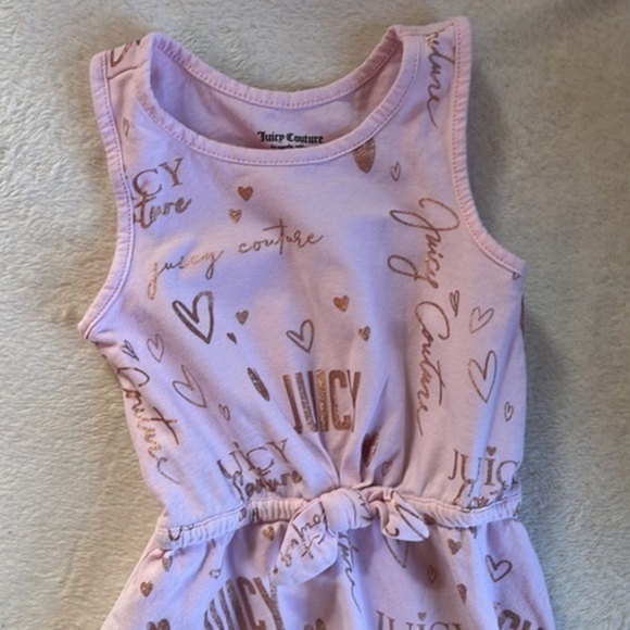 🔥HP Juicy Couture Girls‎ Sleeveless Dress - Pink (Size 3T) - Picture 2 of 4